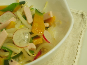 ヘルシー☆野菜、栄養たっぷりサラダ