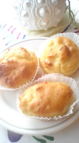 30分で出来る！ヘルシーお豆腐マフィン♡