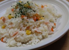 炊飯器で簡単☆マヨピラフ