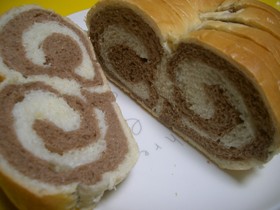 缶ココアでくるくる食パン