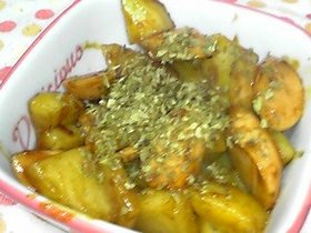 ポテトのカレー粉炒め