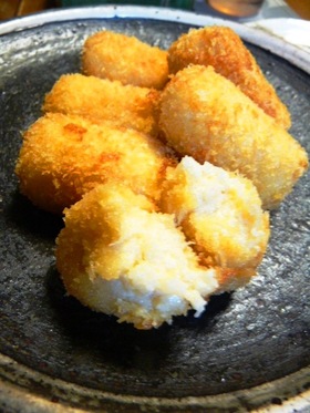 豆腐で作るカニクリームコロッケ