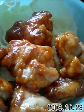 楽チン♡鶏もも肉のケチャソース炒め-!!