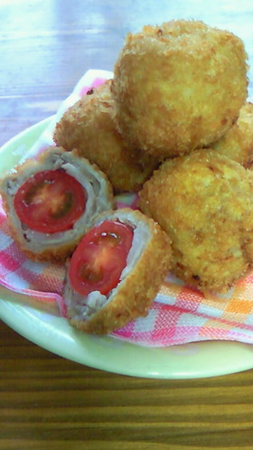 トマトとんかつ