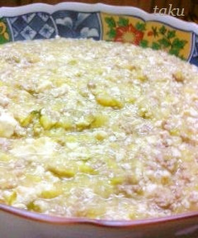 白菜と豚挽のとろ～りあんかけ煮
