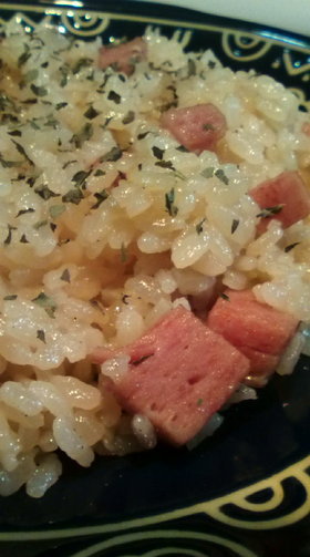 ☆炊飯器ｄｅスパムご飯☆