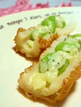 枝豆♡♥チーズｄｅ竹輪おつまみ♬♫