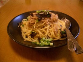 優しい味!!おろしとツナの和風パスタ