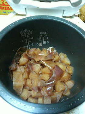 炊飯器で作る紅玉のりんごジャム