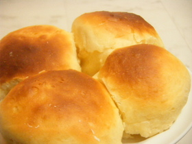 レンジ発酵パン♪ずっとふわふわミルク味