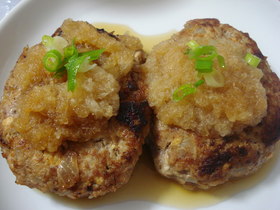 やわらかくて美味しいお豆腐のハンバ-グ☆