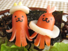 おめかしタコちゃん（お弁当）