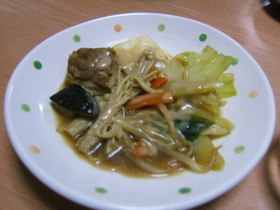 絶品☆野菜たっぷりゴマんぞくカレー鍋