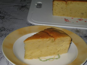 ちょっとスフレなさつまいもケーキ