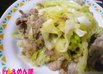 簡単おかず！豚肉と春キャベツの生姜焼