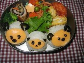 ひつじちゃんの一口弁当　キャラ弁