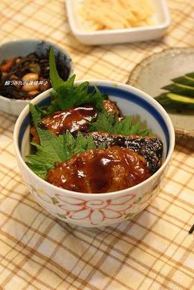 鰯のつみれｄｅ蒲焼丼♪