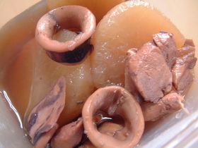 いかと大根の煮物