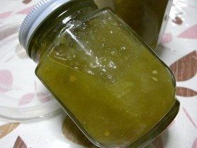 青トマトのジャム