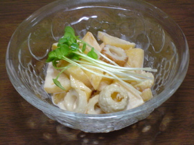 ☆柿とちくわの簡単サラダ☆