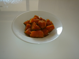 レンジでほったらかし！！かぼちゃの煮物