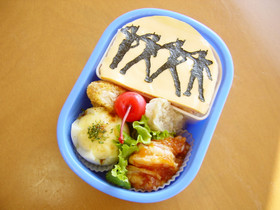 レスキューフォース☆お弁当（キャラ弁）