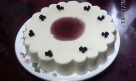 ミキサーで簡単☆レアチーズケーキ