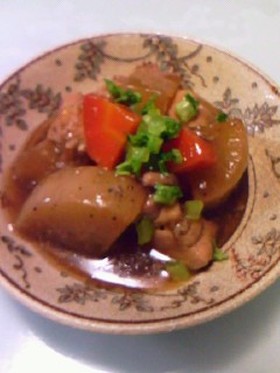 大根と鶏モモ肉の煮物★炊飯器で！