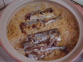 秋味さんまご飯