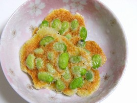 枝豆チーズせんべい