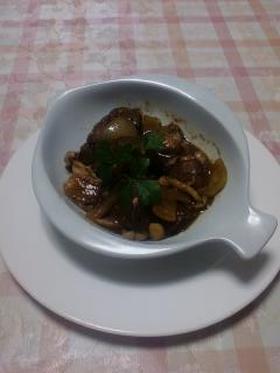 コックオバン(鶏肉赤ワイン煮込み)