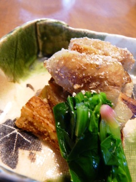なすの胡麻和え