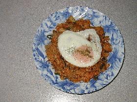 ナシゴレン風キムチチャーハン