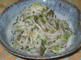 大根の即席漬け