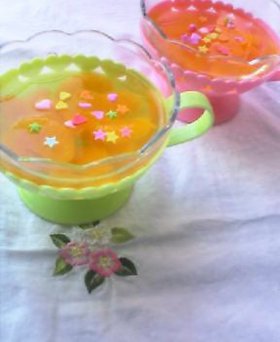 ★みかんの缶詰簡単ゼリー★
