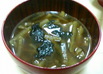大根と焼きのりで短時間でできるスープ