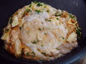 長いも&チーズの鉄板焼き