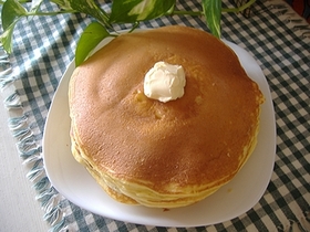 すぐになくなるホットケーキ♪