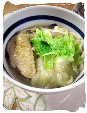 温まる◎コンソメうどん