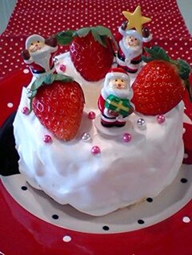 簡単クリスマスケーキ