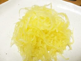 金糸うり （そうめんかぼちゃ）の食べ方