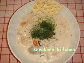 あったか♡牡蠣シチュー・・・