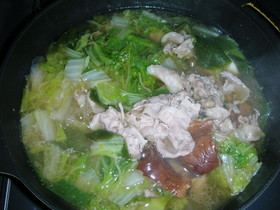 白菜の塩鍋