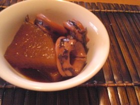 イカと大根の煮物
