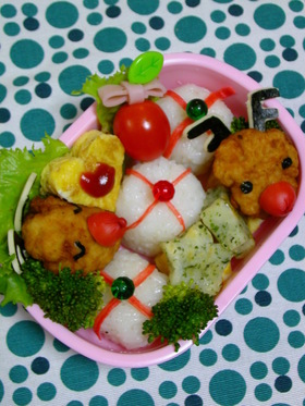 赤鼻のトナカイ♫キャラ弁