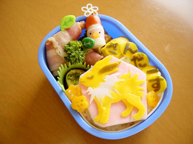 サンダース☆お弁当（キャラ弁）