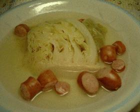 すごくおいしい！大胆キャベツスープ