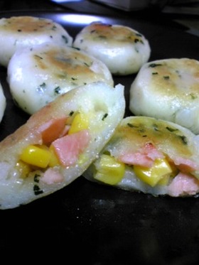 野菜も入った♪じゃがもち