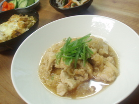 鶏胸肉～大根おろしとはちみつで☆