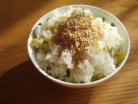高菜ごはん☆おにぎり